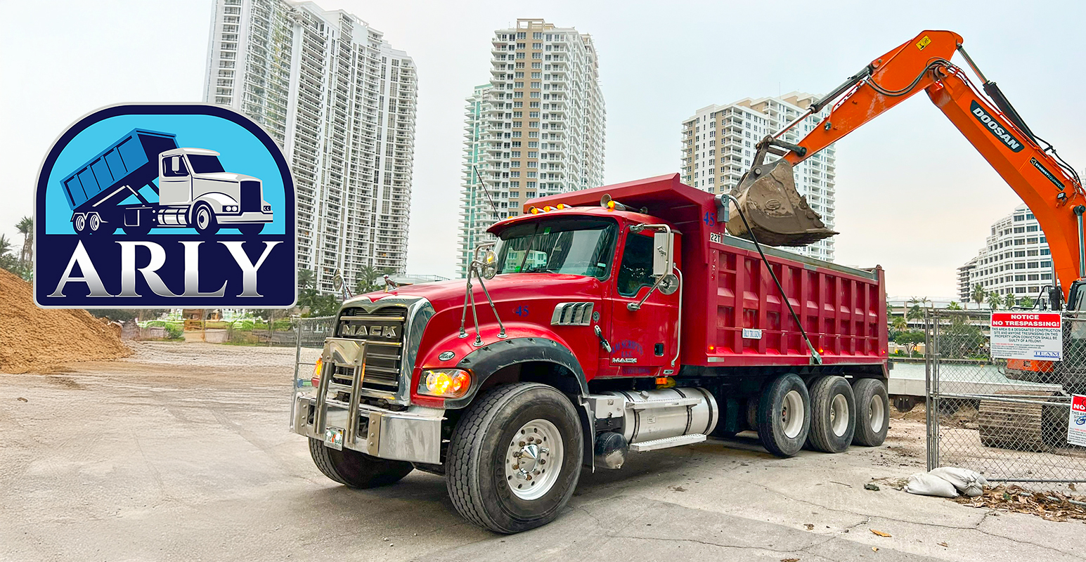 Arly Trucking home page